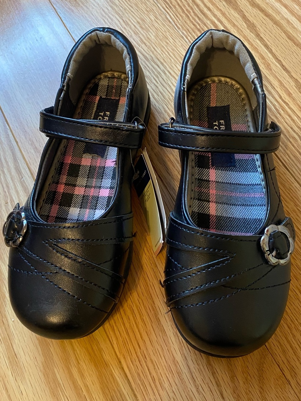 NWT French Toast Girls Black Mary Jane School Uniform Shoes Size 11